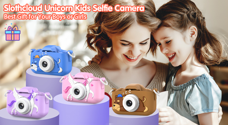 Amazon.com: Slothcloud X5 Kids Digital Camera, Blue, Unisex, 32GB